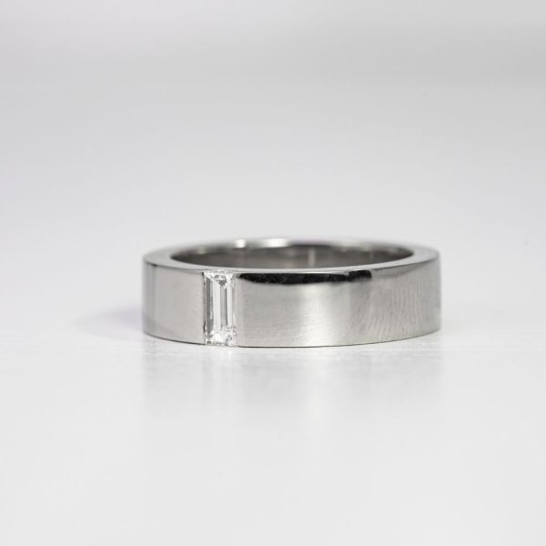 Baguette-Set Polished Band (4)