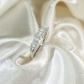 Emerald - Cut Bar - Set Diamond Band