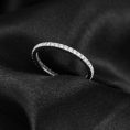 Pavé Diamond Full - Circle Band in White Gold (2)