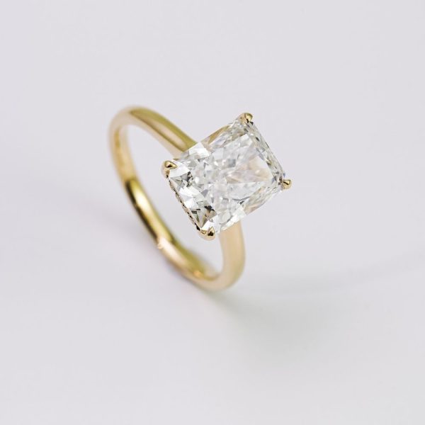 Radient Cut Diamond Solitaire Ring