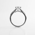 Round Brilliant Tapered-Cathedral Diamond Solitaire Ring (2)