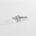 Round Brilliant Twist-Shoulder Diamond Solitaire Ring (4)